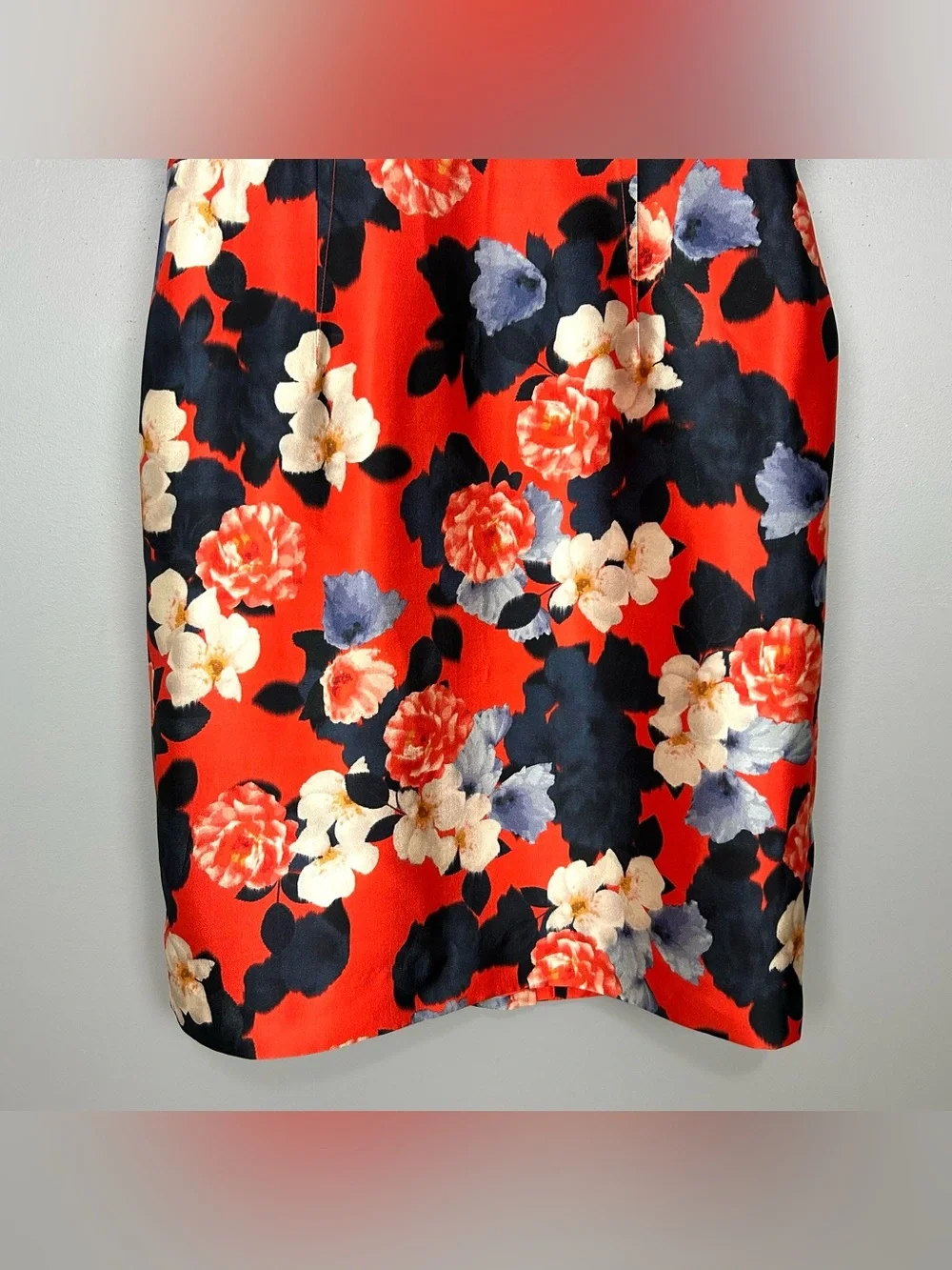 J. Crew Collection Silk Blend Sheath Dress Women’s Size 16 Floral Colorful